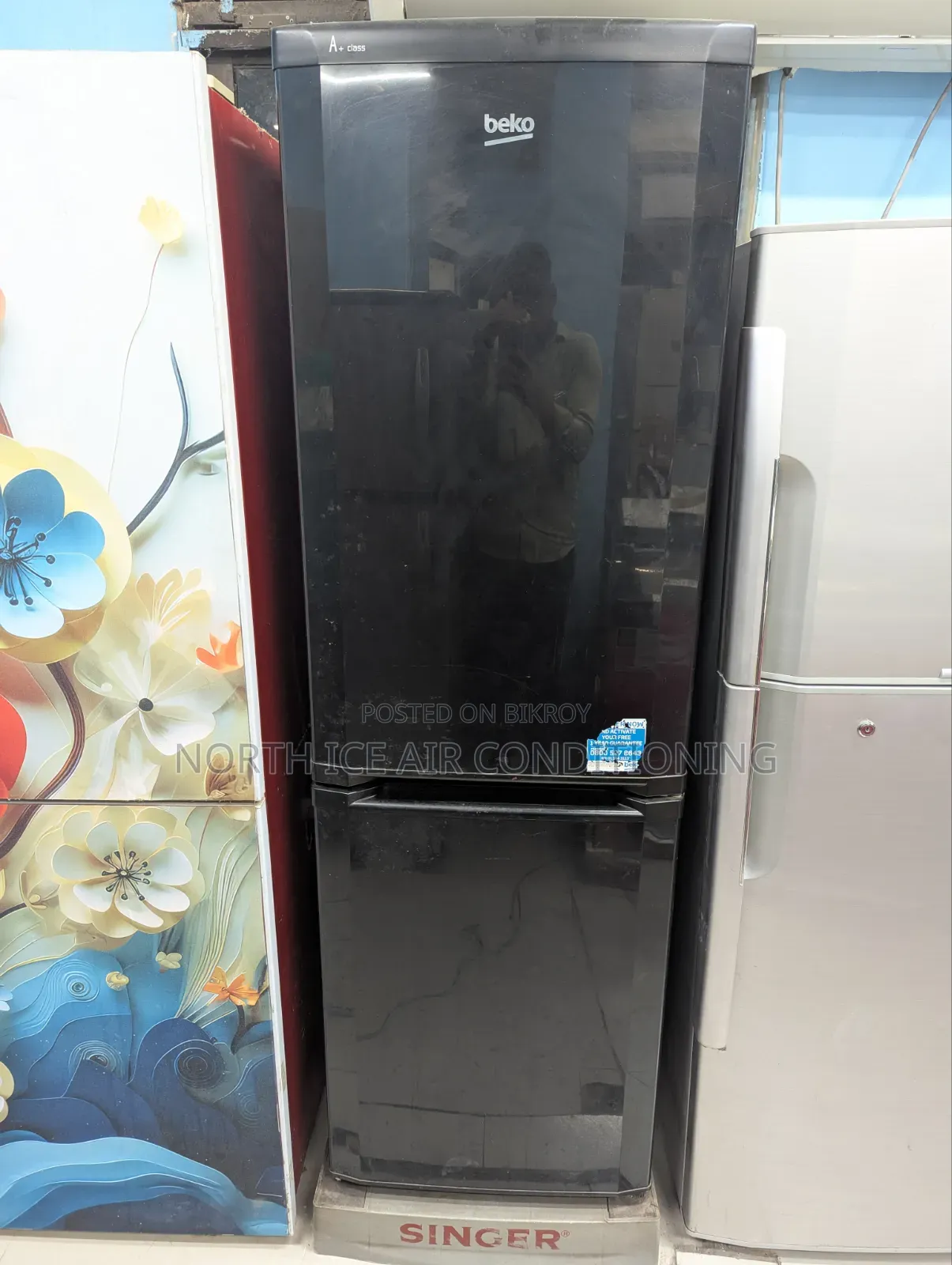 Beko Black Colour Frost Freeze 250 Ltr.