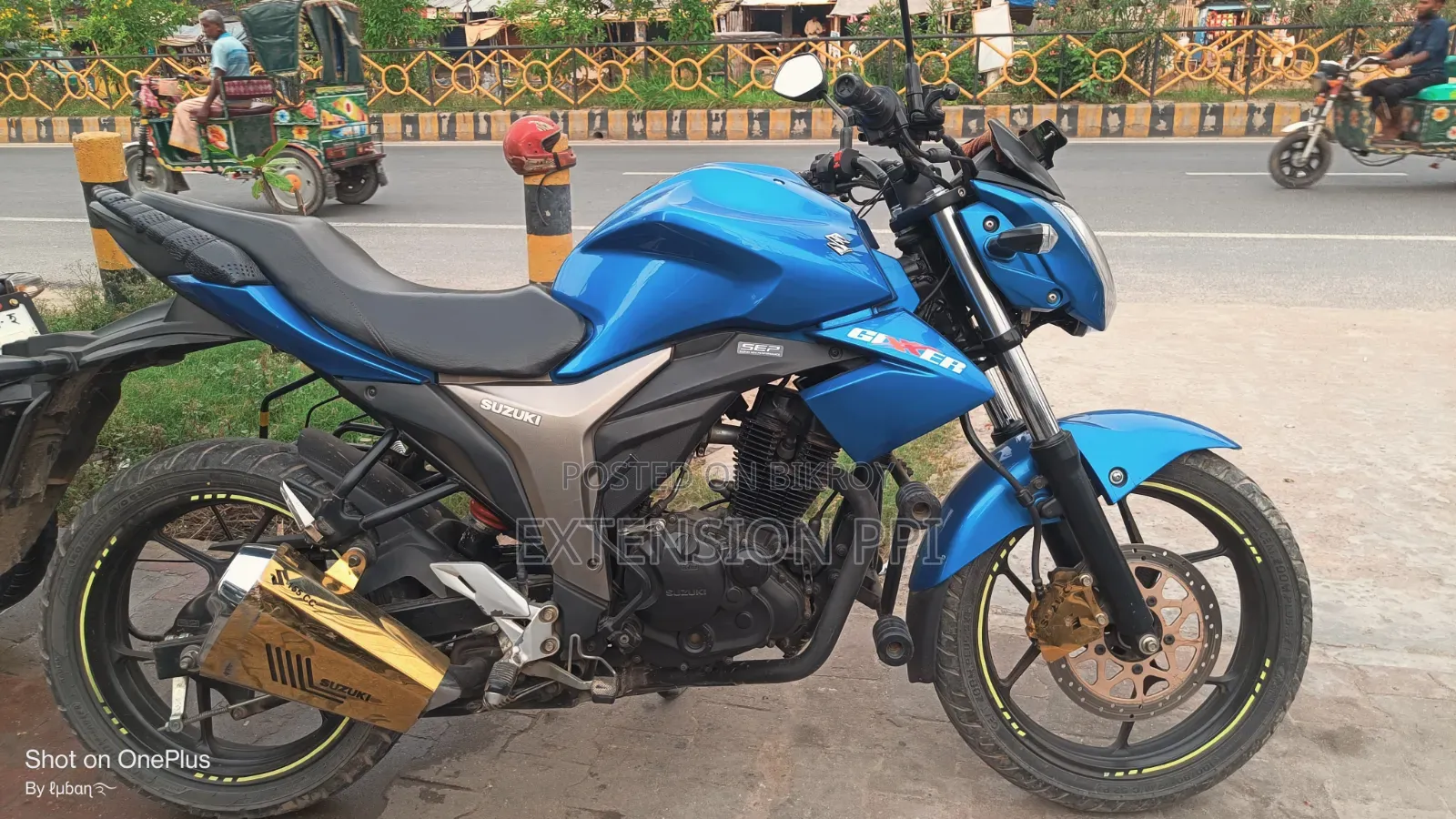 Suzuki Gixxer Monotone 2022 Blue