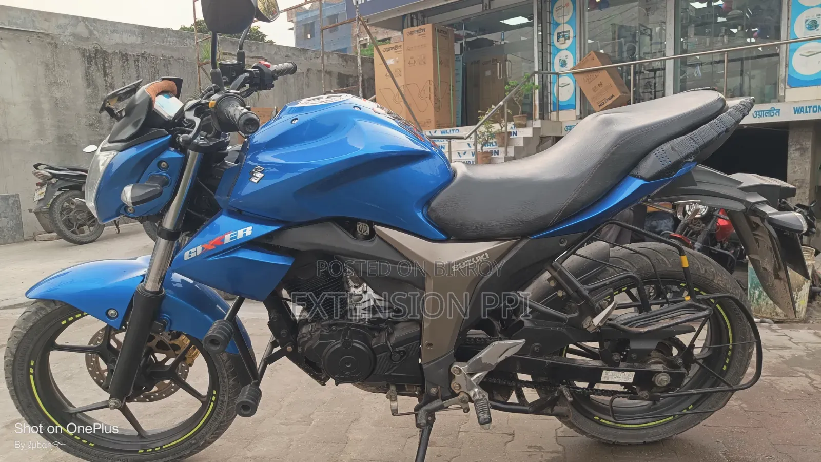 Suzuki Gixxer Monotone 2022 Blue