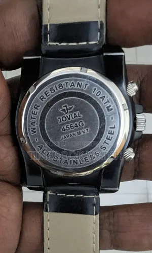 Jovial Watch Beautiful White Lighting Dial 100% Authentic