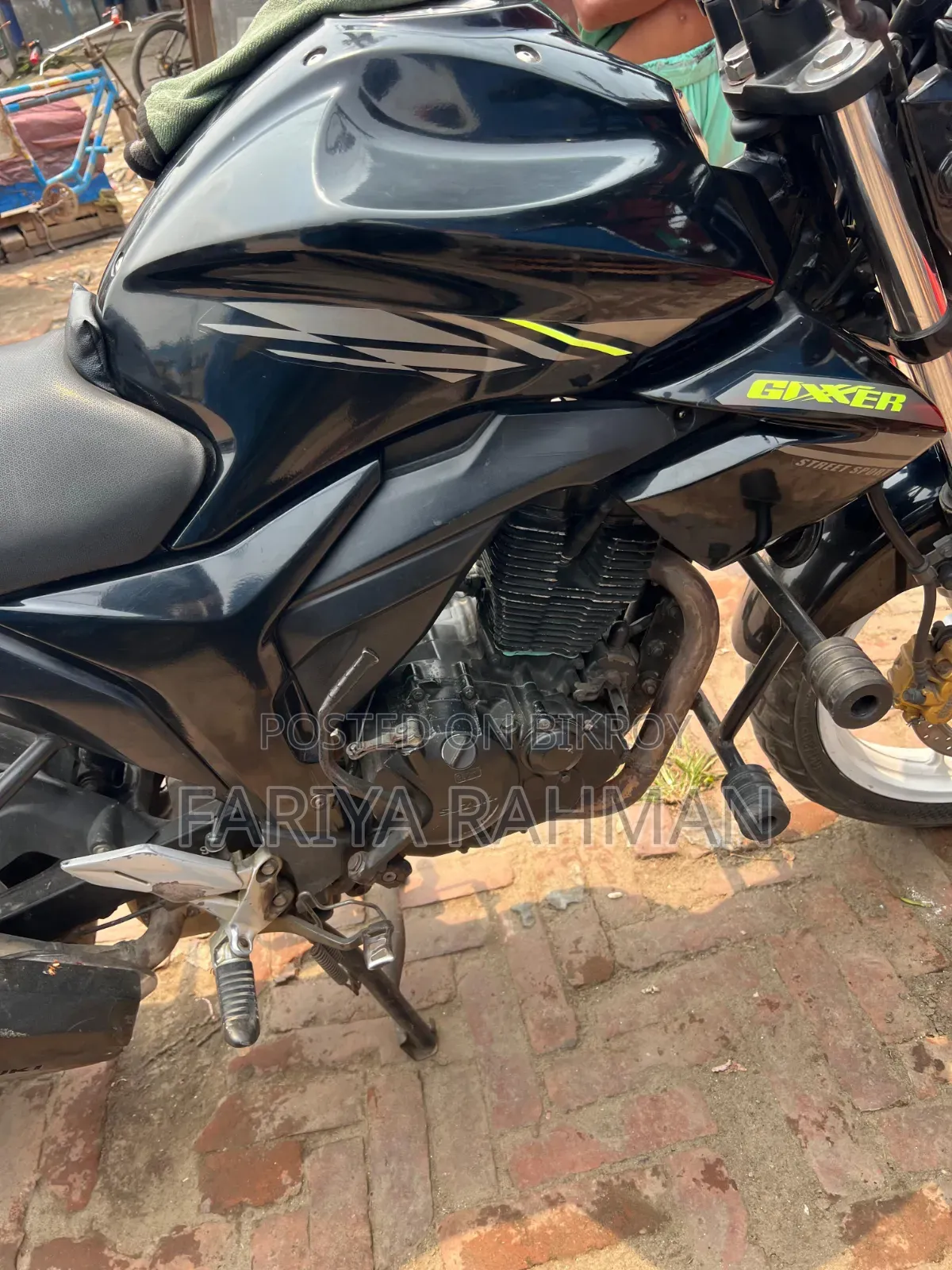 Suzuki Gixxer Monotone 2018 Black