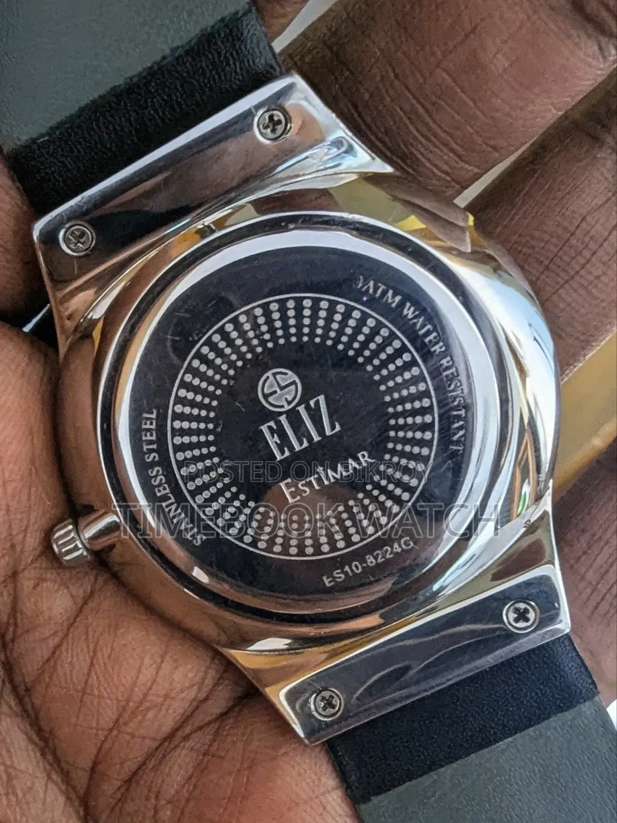Eliz Ultra-Slim Watch 100% Authentic Steel