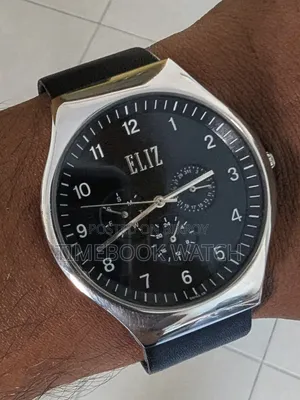 Eliz Ultra-Slim Watch 100% Authentic Steel