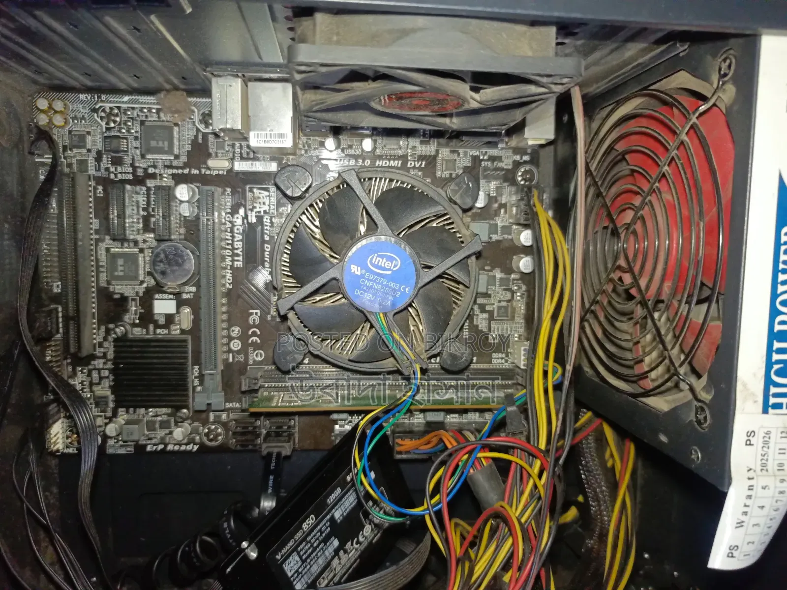Gigabyte GA-H110MSTX-HD3-ZK 4GB Intel Core I3 SSD 128GB