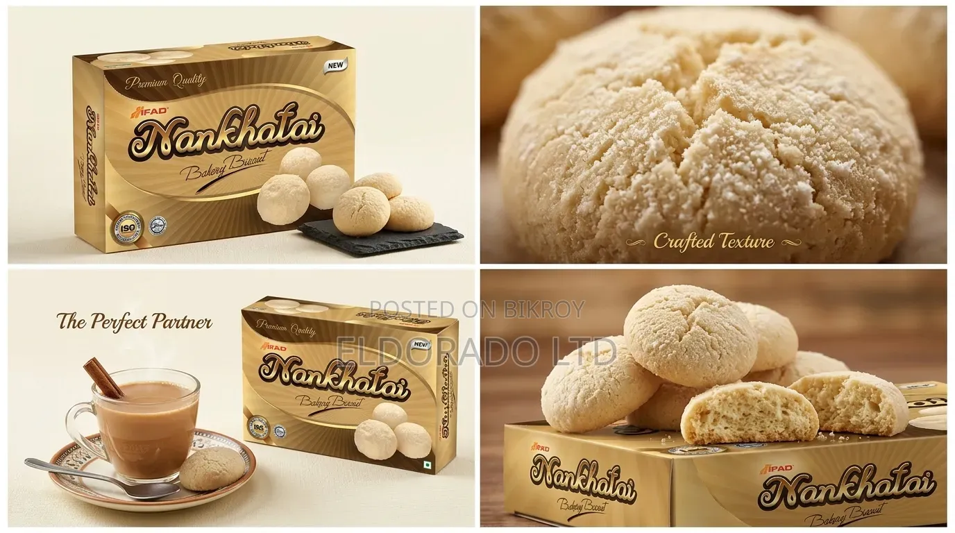 Nan Khatai Biscuits 200g | Delicious Bakery Cookies | ৳120 Only