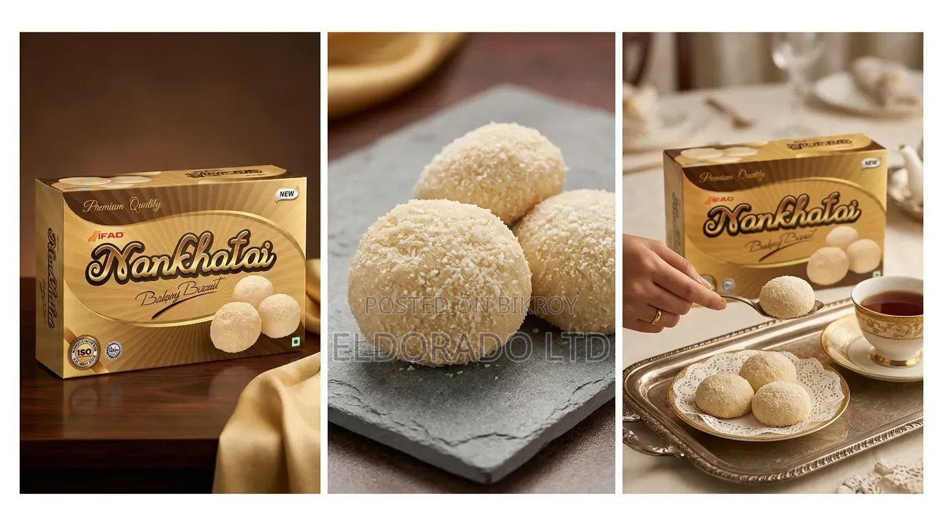 Nan Khatai Biscuits 200g | Delicious Bakery Cookies | ৳120 Only