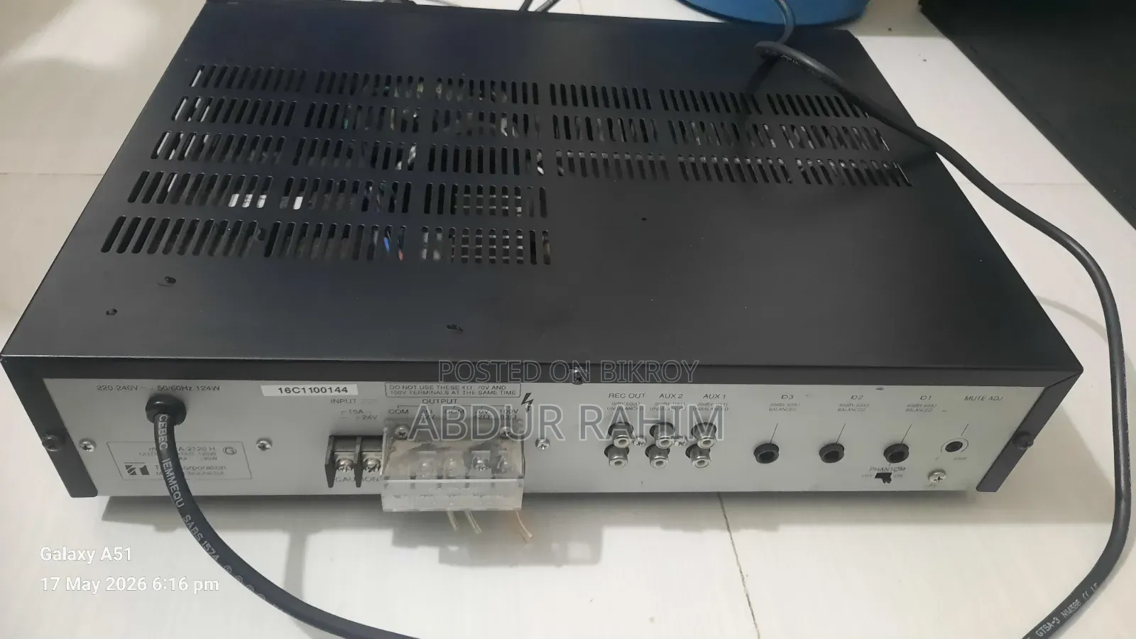 Toa Sound System