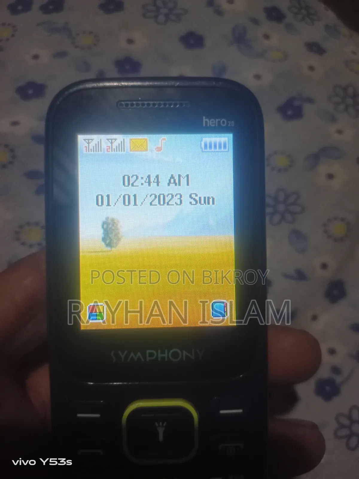 Mobile Phone Blue