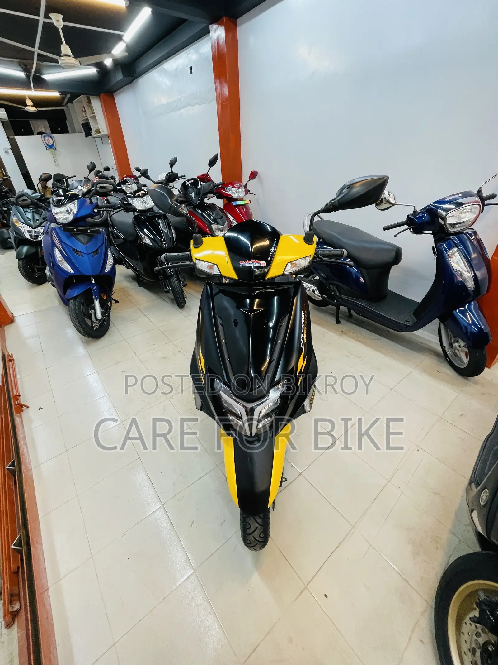 TVS Ntorq 125 2022 Yellow