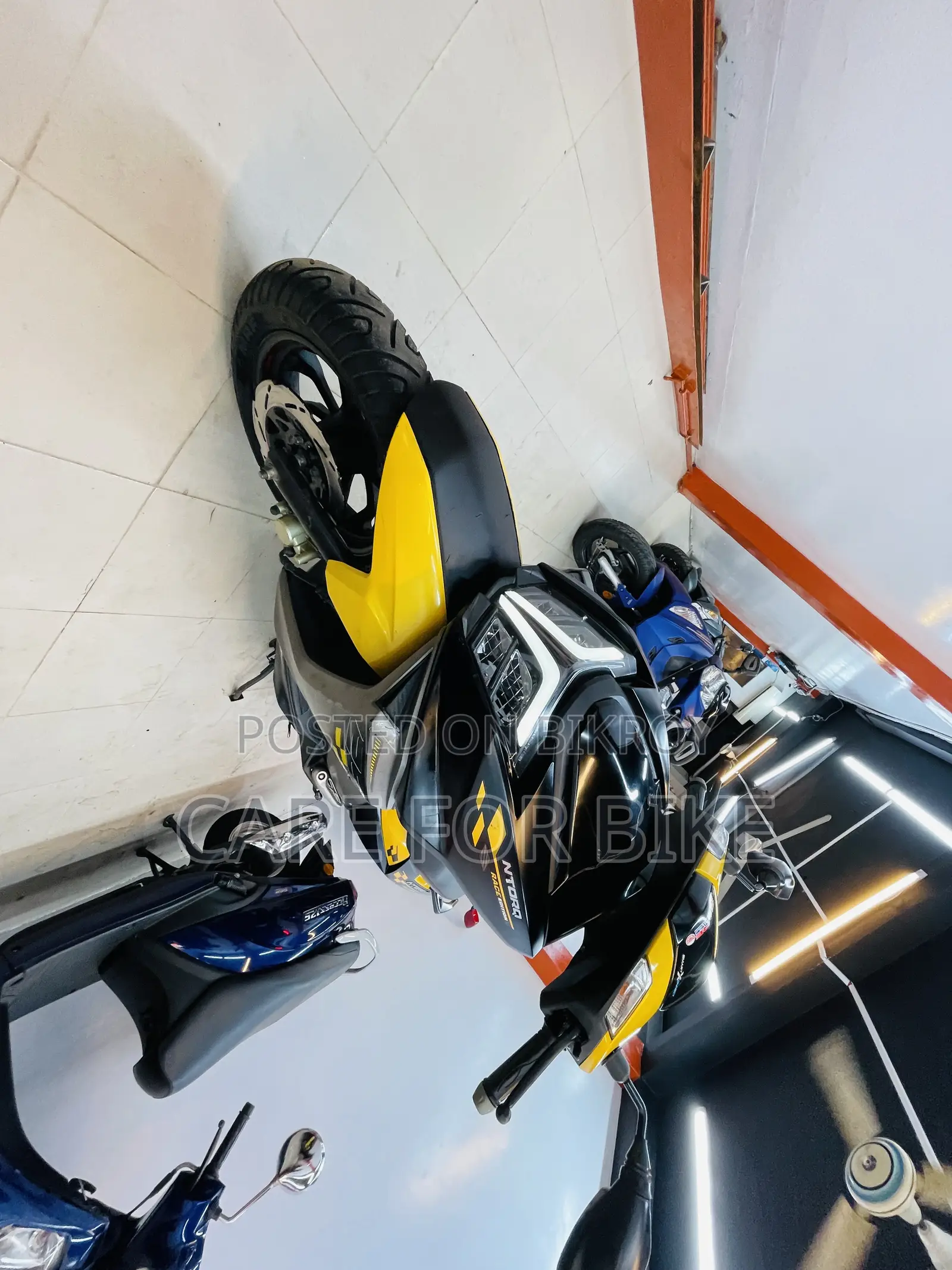 TVS Ntorq 125 2022 Yellow
