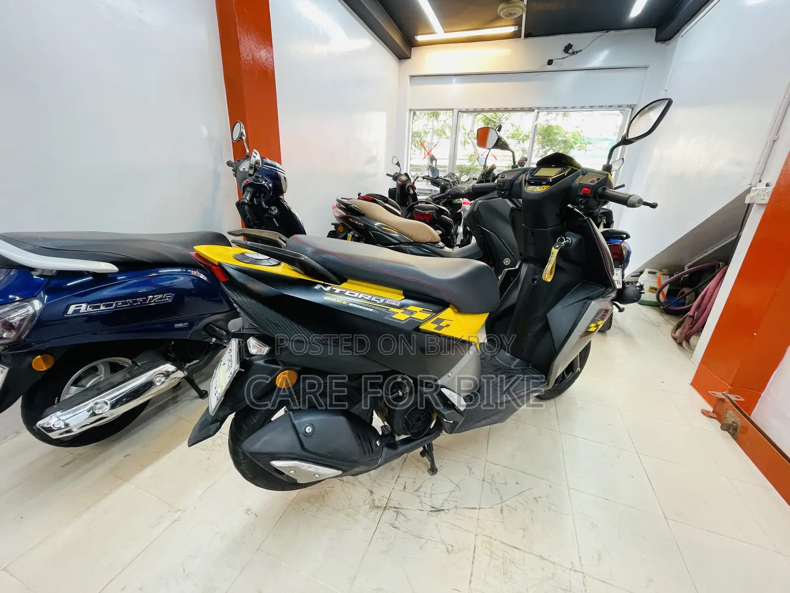 TVS Ntorq 125 2022 Yellow