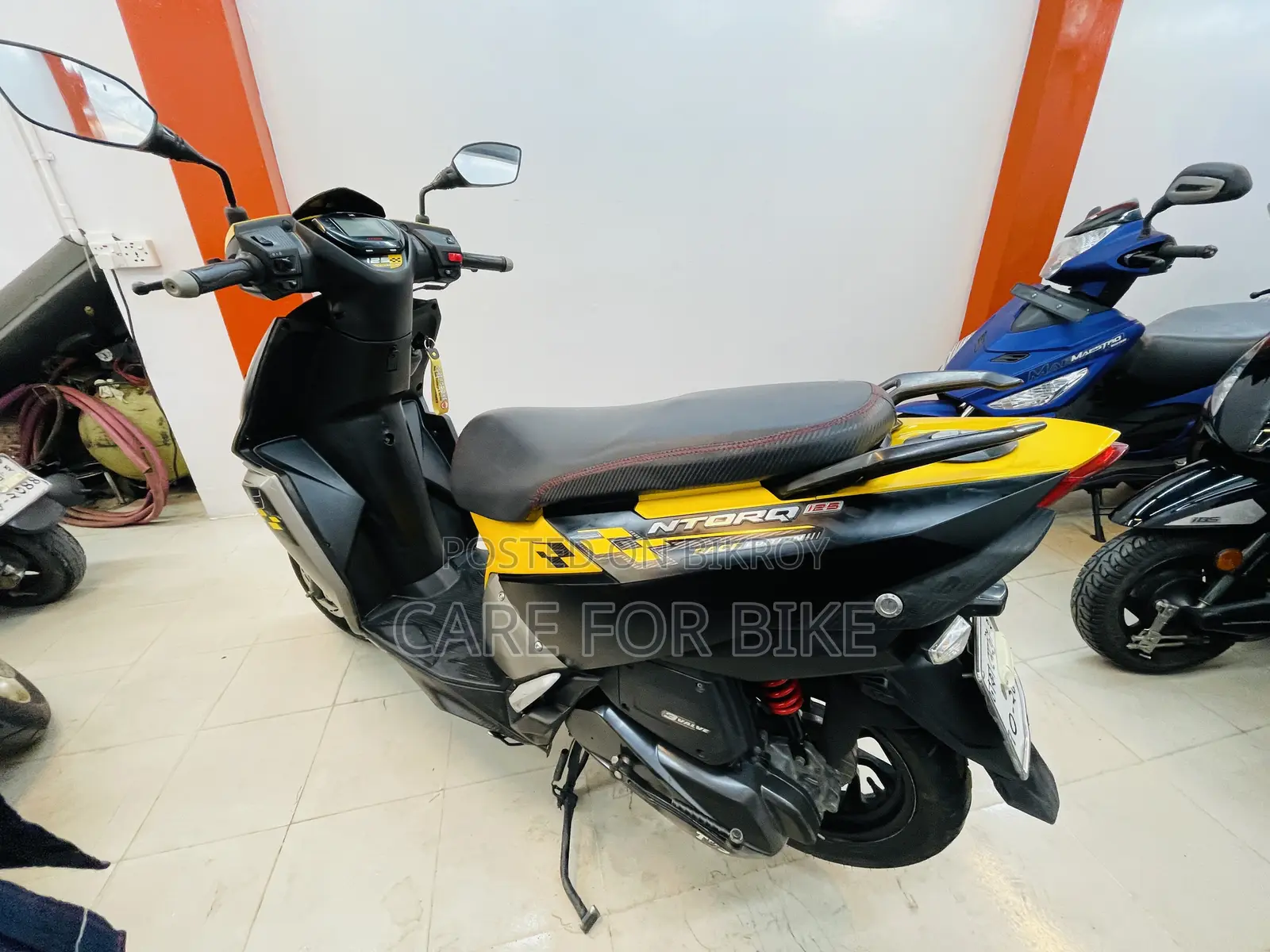 TVS Ntorq 125 2022 Yellow
