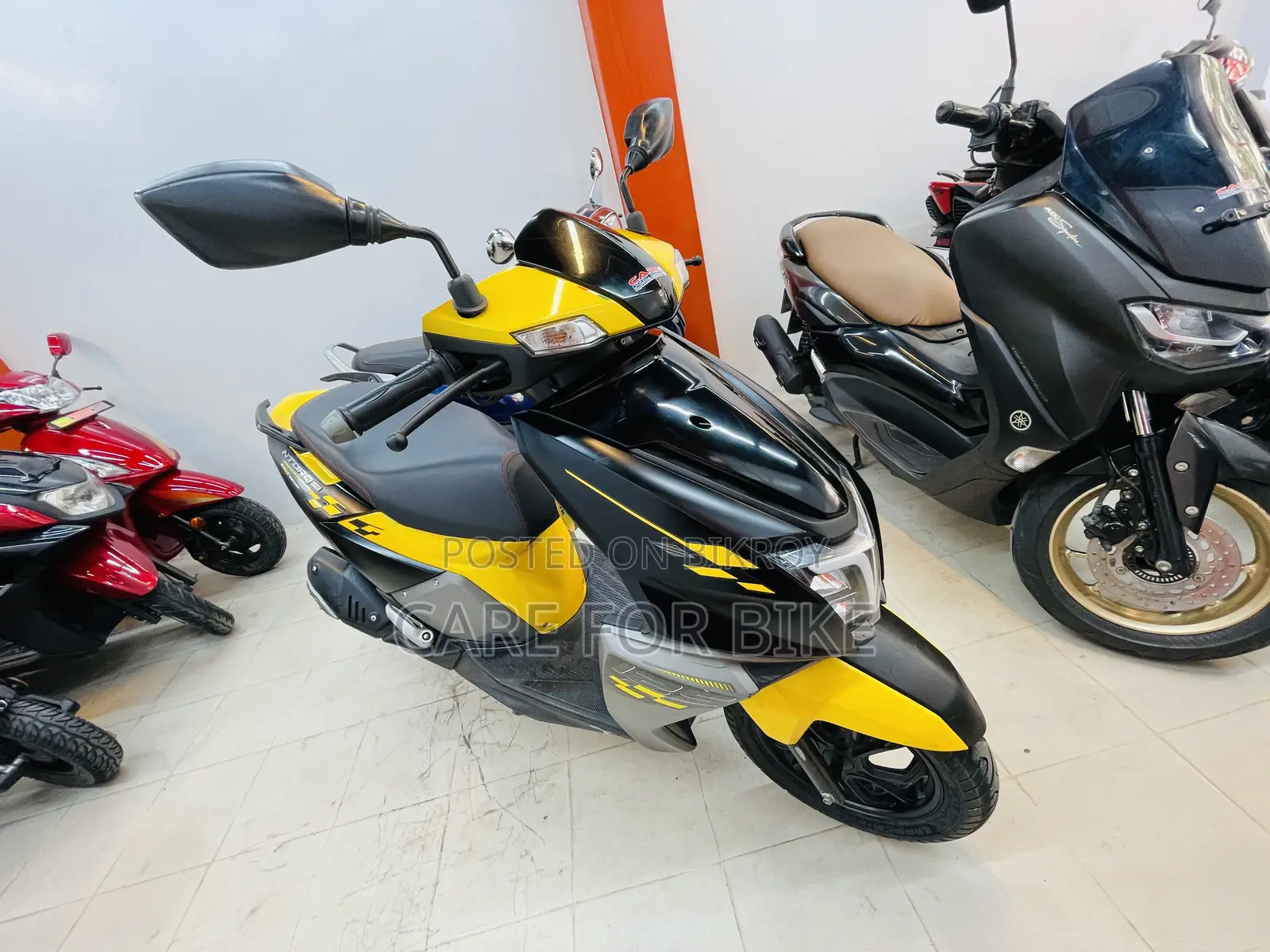 TVS Ntorq 125 2022 Yellow
