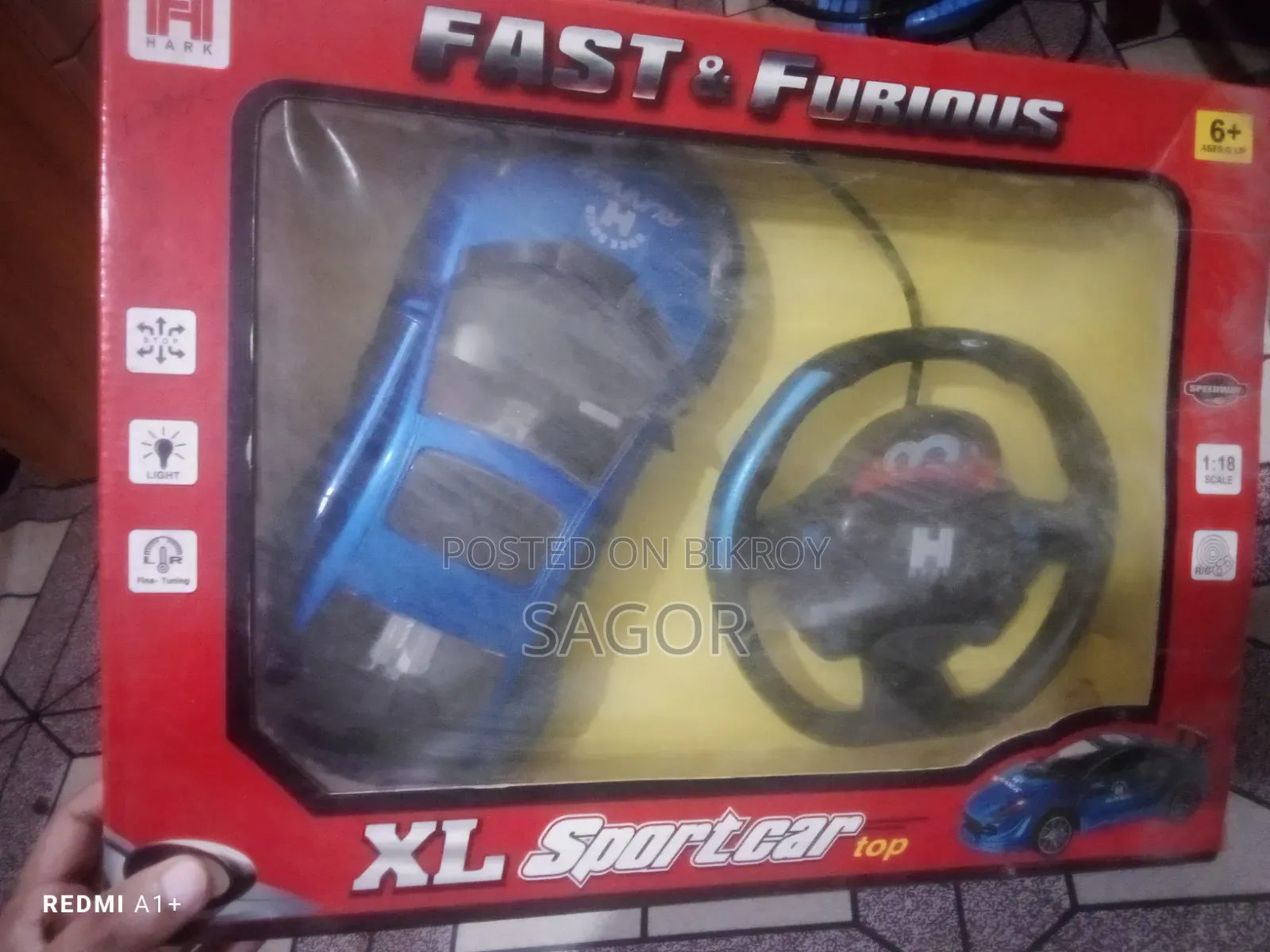 Non-Rechargeable Toy Car