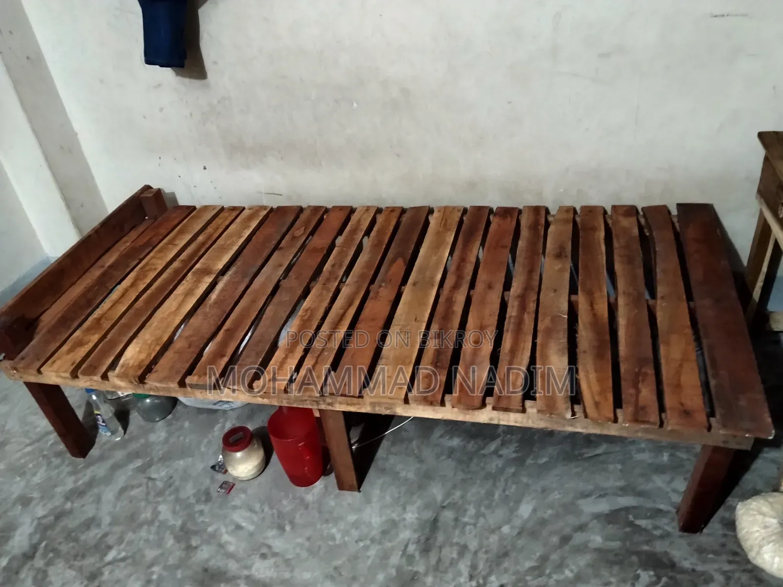 Bed and Study Table for Sale