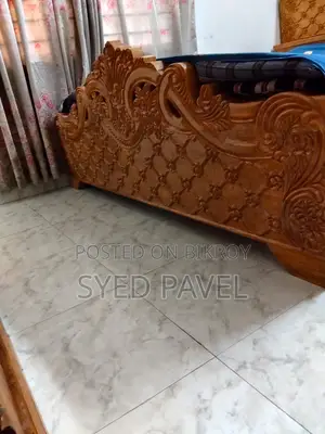 Original Teak Wood Bed for Sale