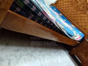 Original Teak Wood Bed for Sale