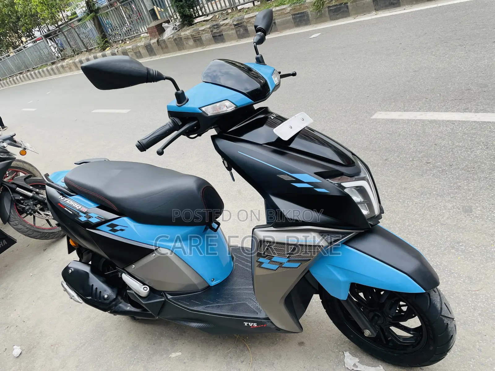 TVS Ntorq 125 2024 Blue