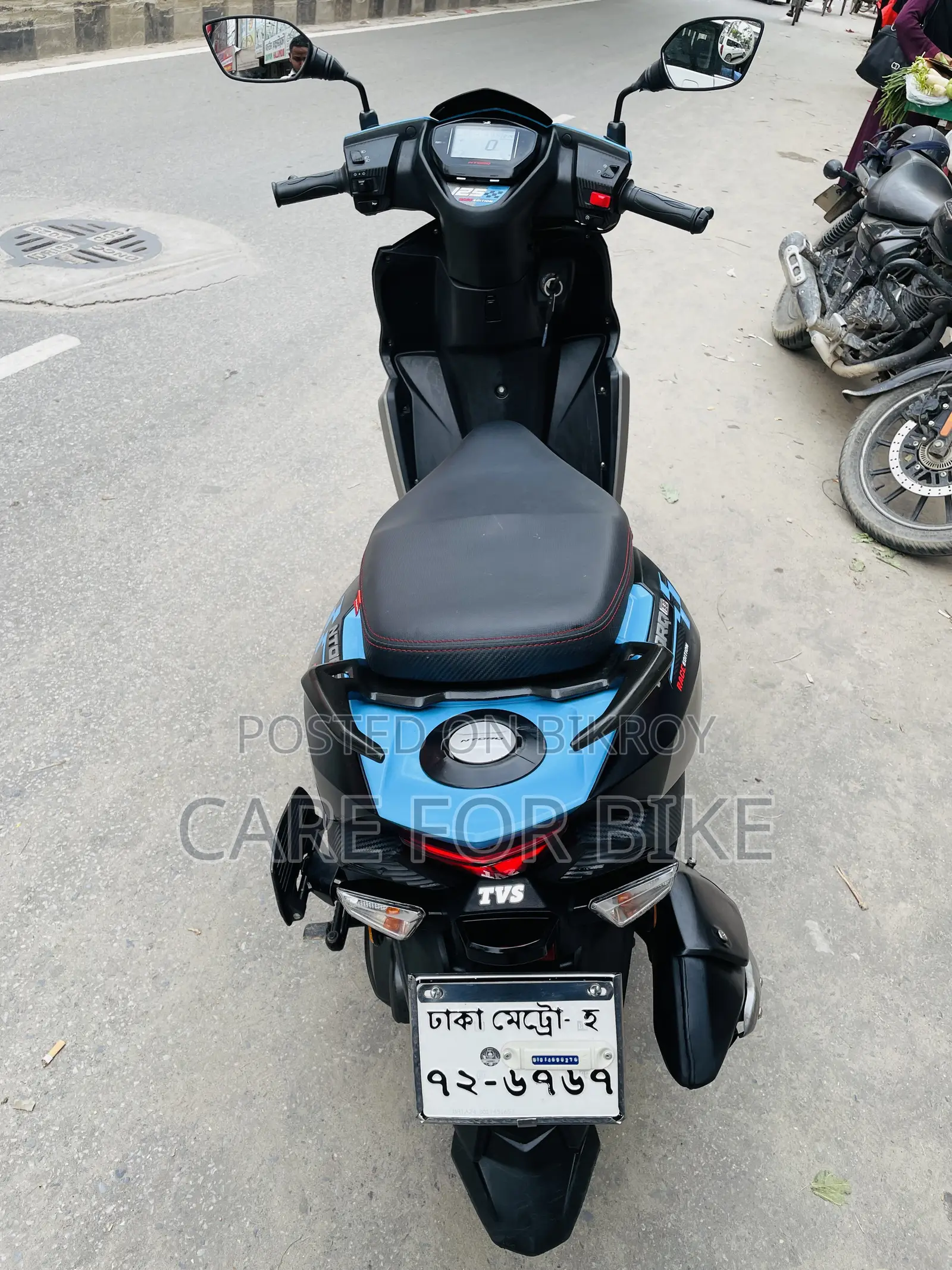 TVS Ntorq 125 2024 Blue