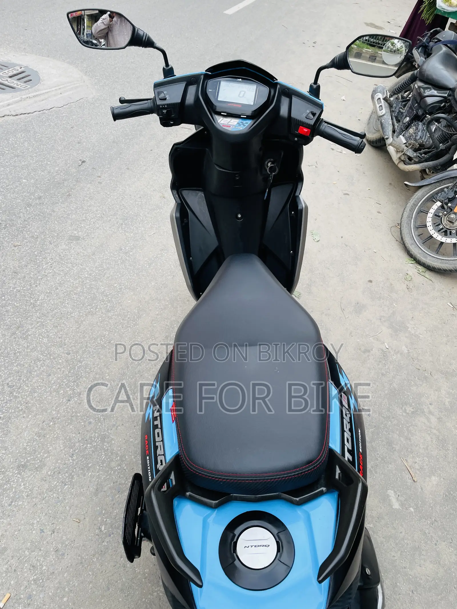 TVS Ntorq 125 2024 Blue
