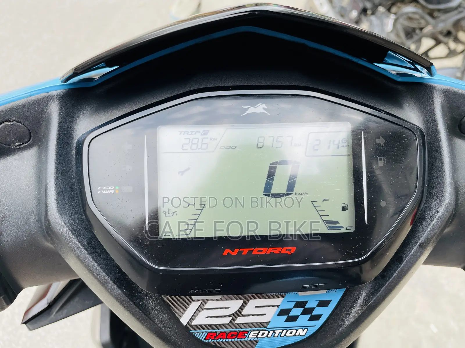 TVS Ntorq 125 2024 Blue