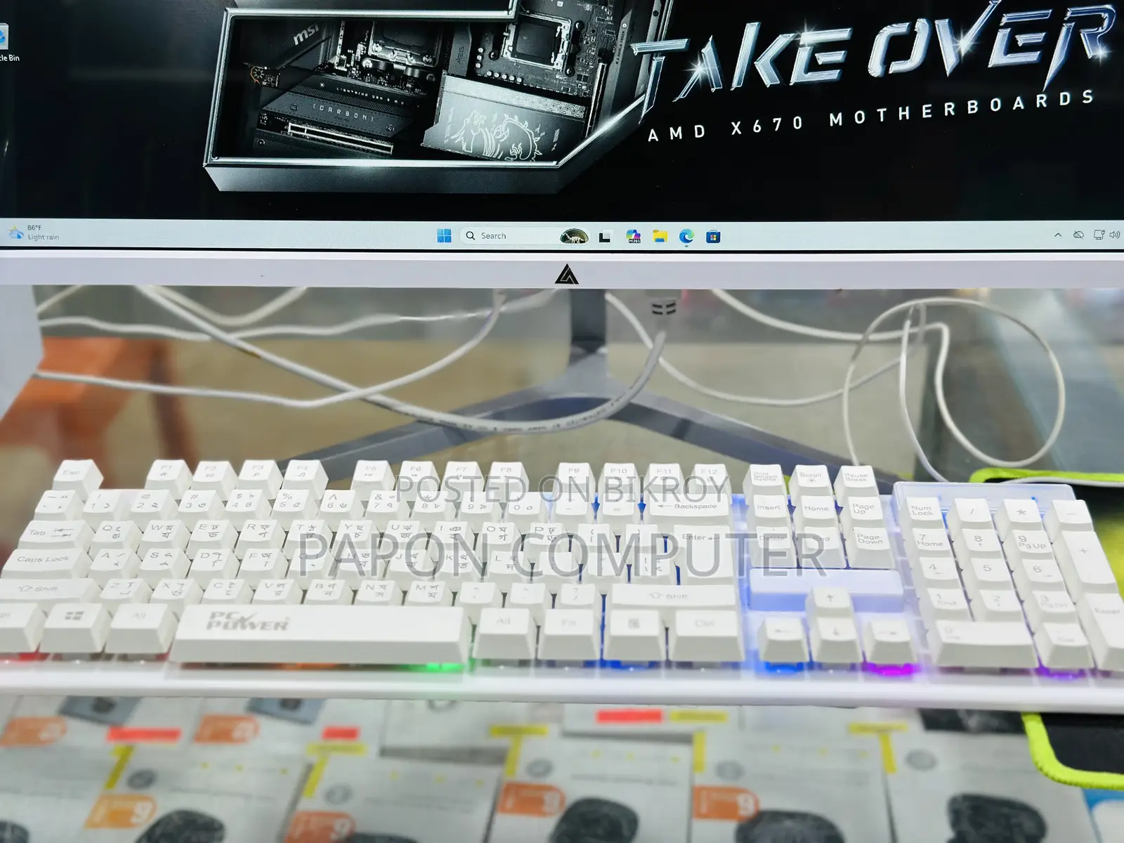 ডেস্কটপ কম্পিউটার ৮জিবি AMD Ryzen 5 SSD ২৫৬জিবি