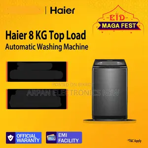 Haier 8 Kg Top Load Automatic Washing Machine