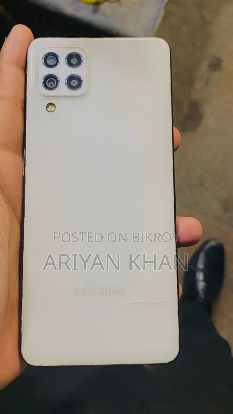 স্যামসাং গ্যালাক্সি এ২২ ৬৪ জিবি হোয়াইট