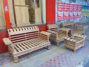 Chittagong Teak Wood Sofa Set