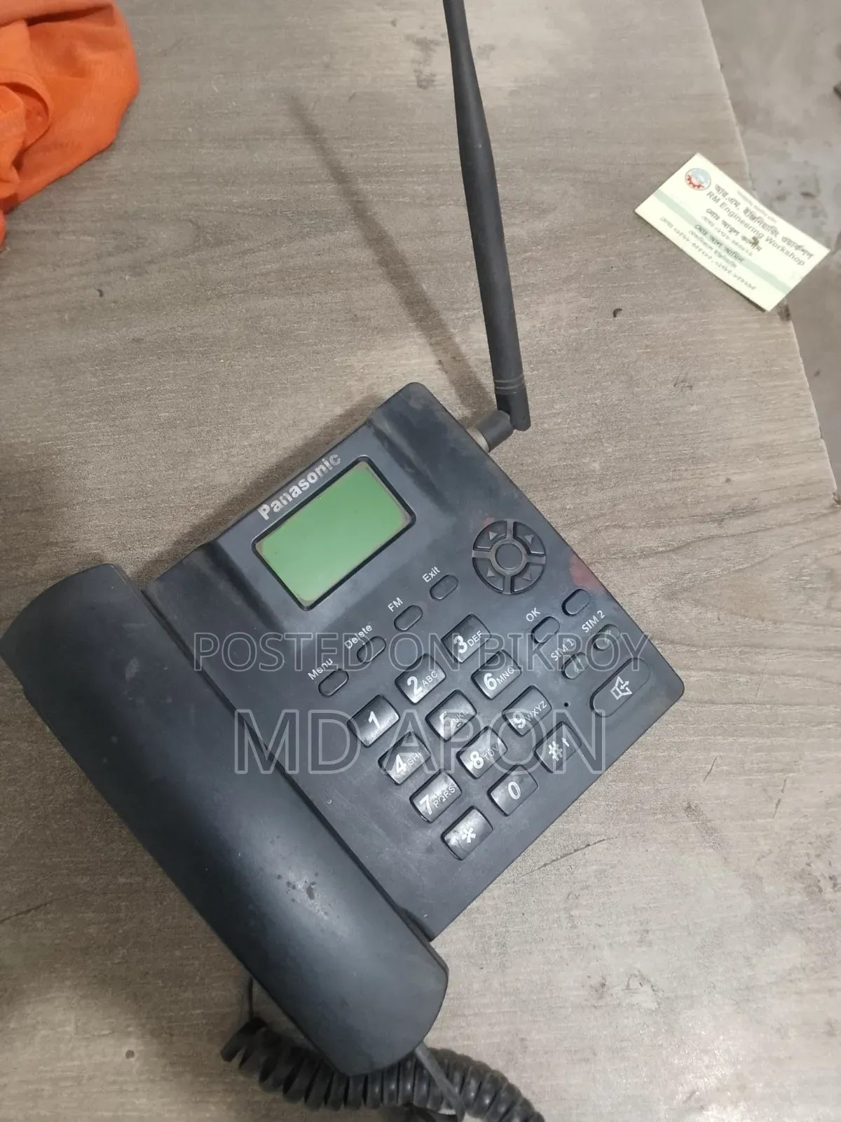 Telephone Use With Sim.