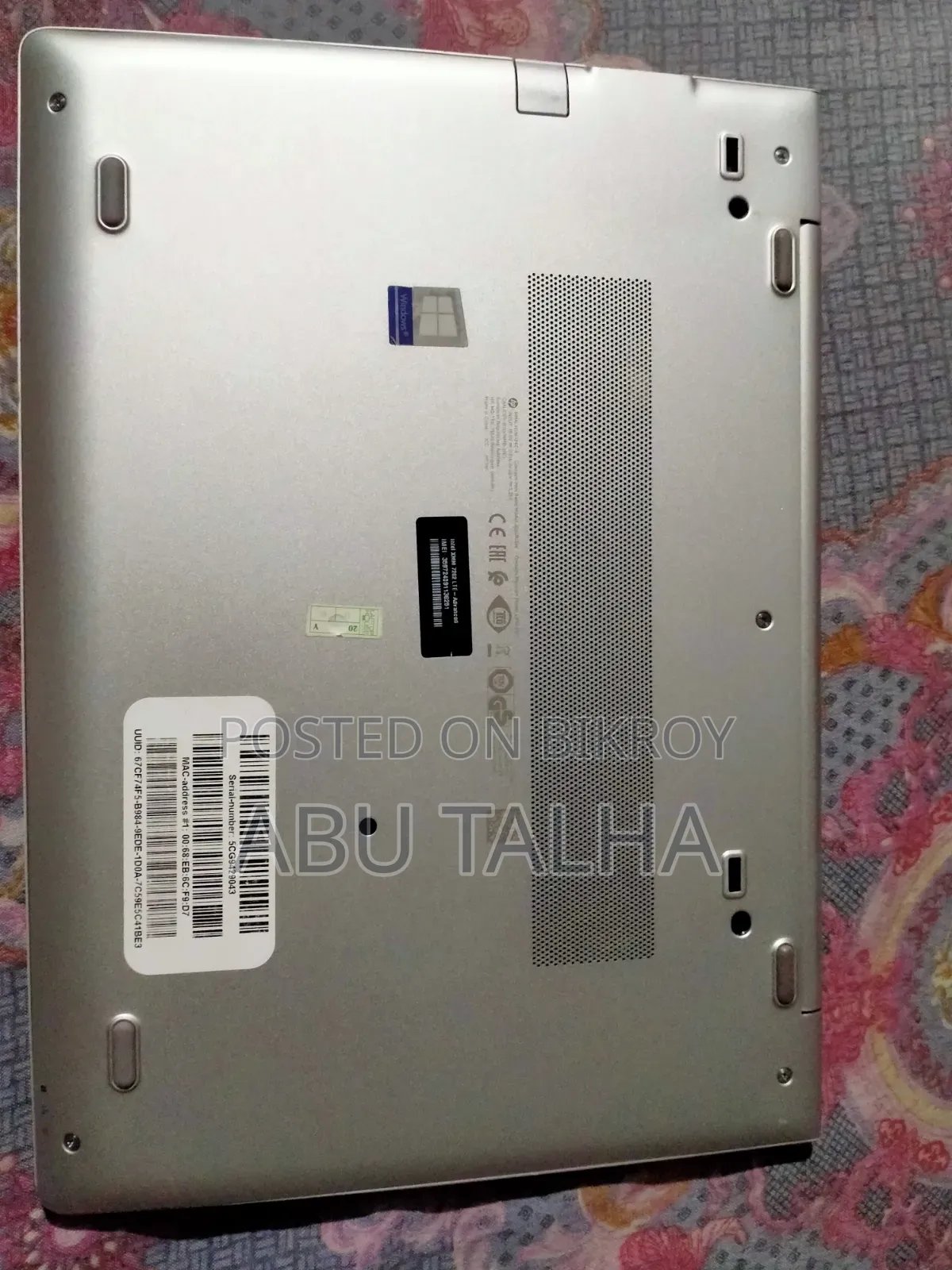 HP EliteBook 840 G6 Laptop 8GB Intel Core i5 256GB SSD