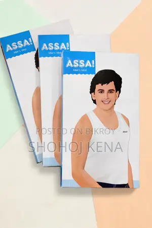 3pcs Assa Vest (32,34,36) - Sandos Ganji Combo Pack