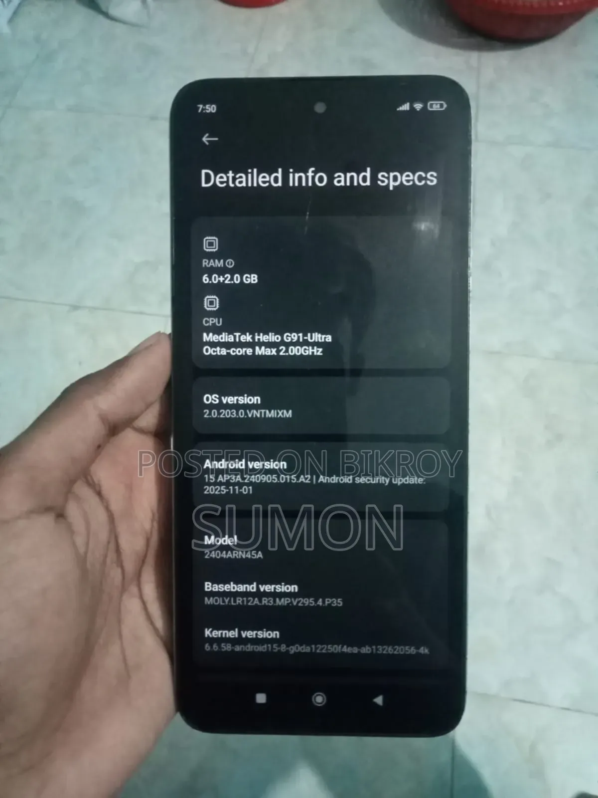 Xiaomi Redmi 13 128 GB White