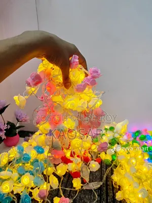 Rose Flower Fairy String Light – Led Warm Decorative Room Light