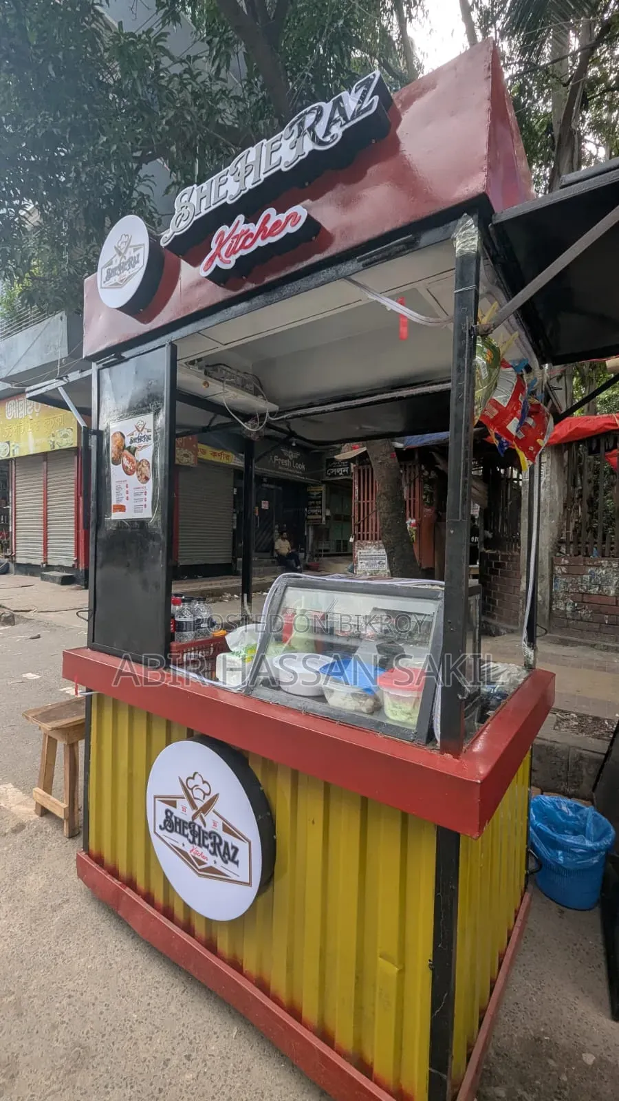 Food Cart Business Stall