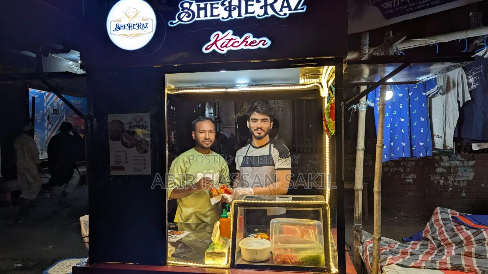 Food Cart Business Stall
