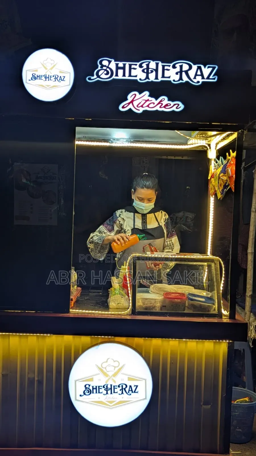 Food Cart Business Stall
