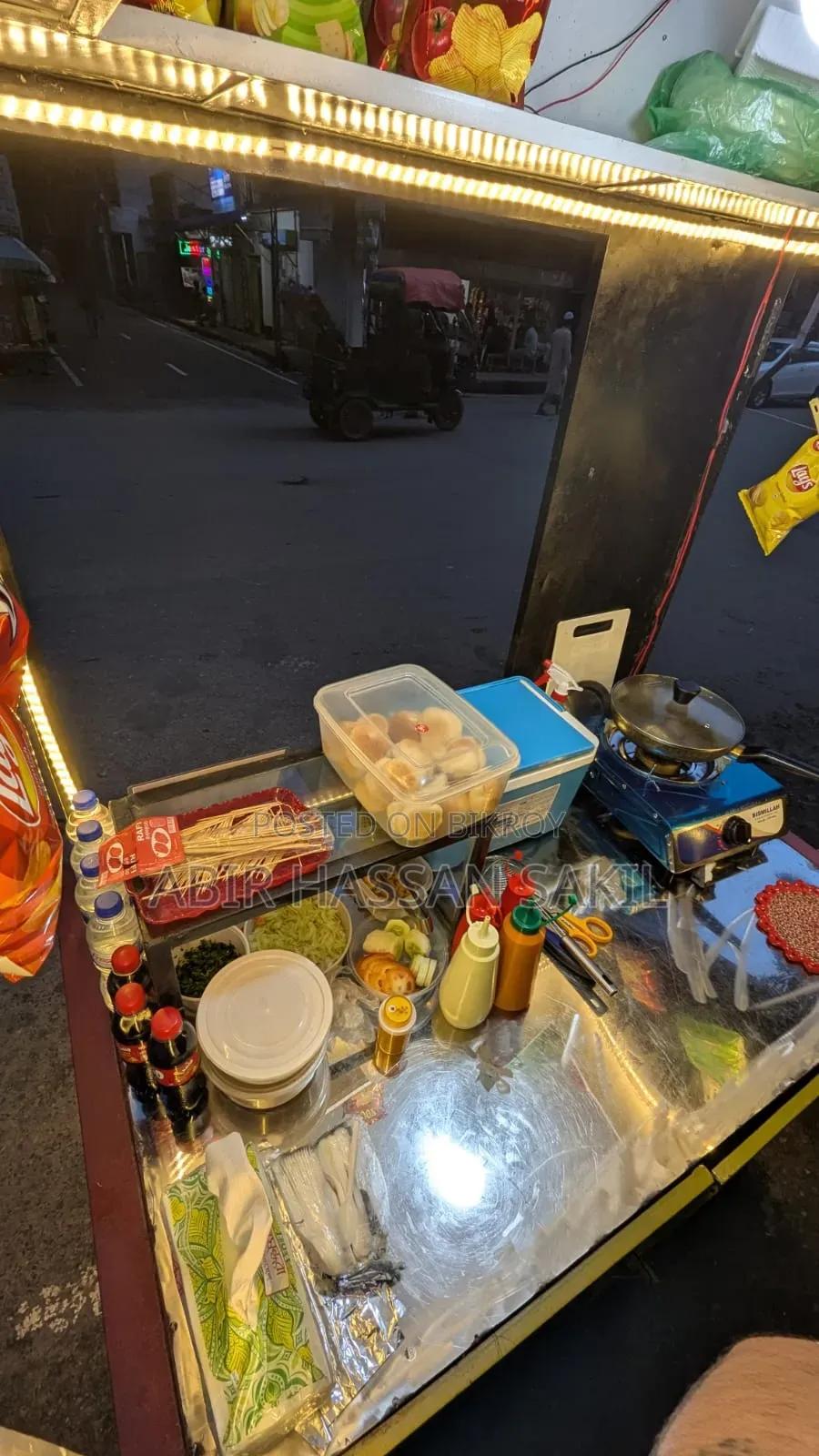 Food Cart Business Stall