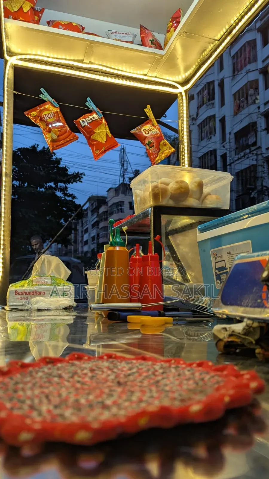 Food Cart Business Stall