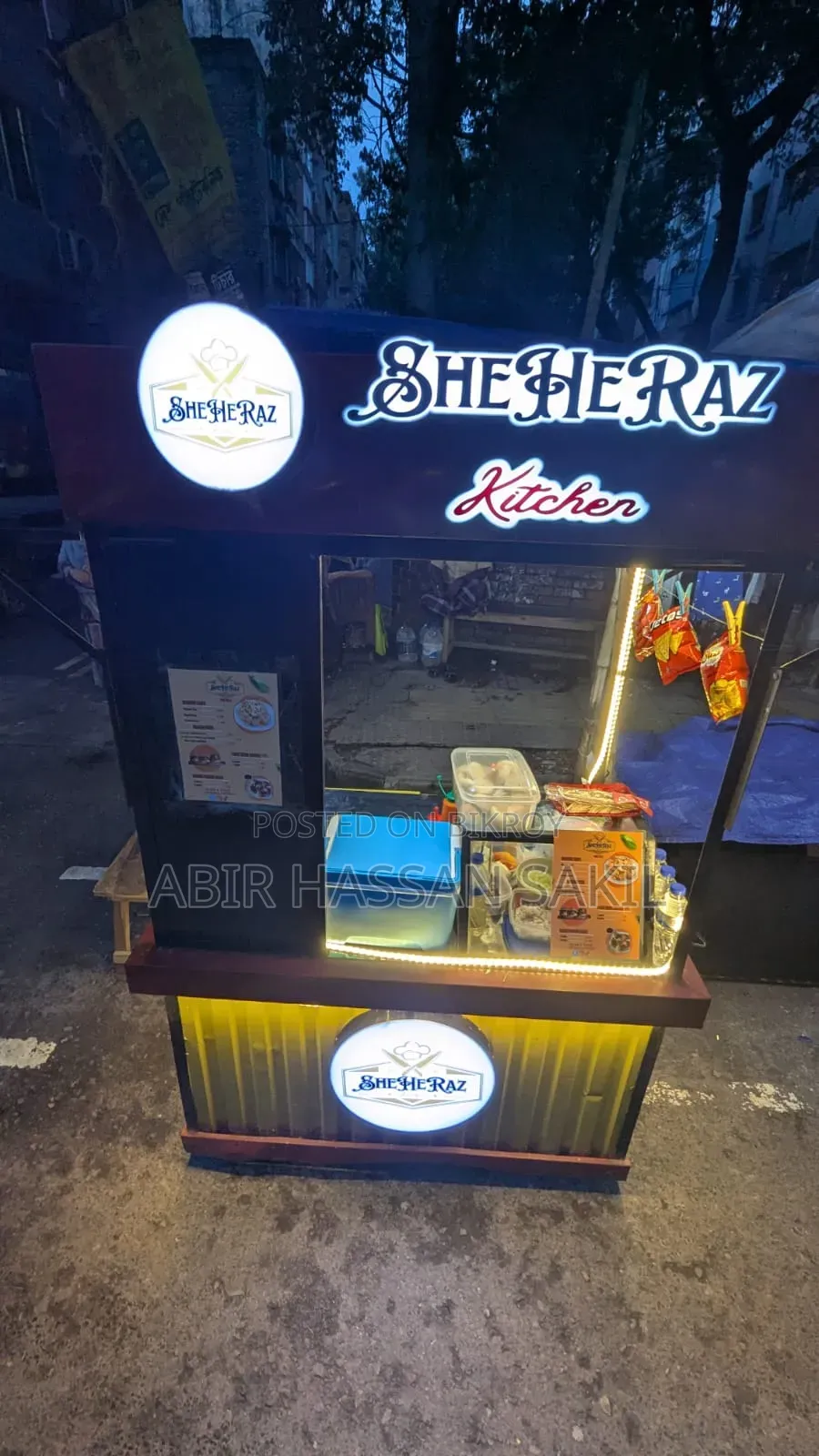 Food Cart Business Stall