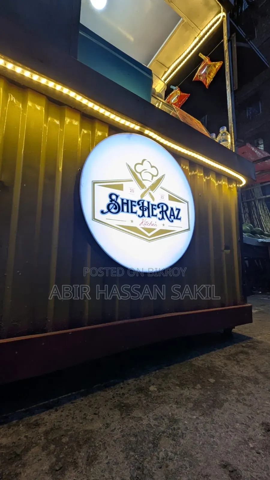 Food Cart Business Stall