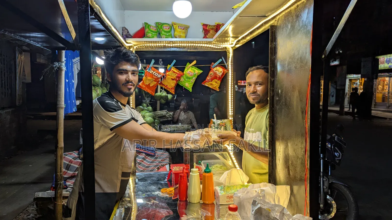 Food Cart Business Stall