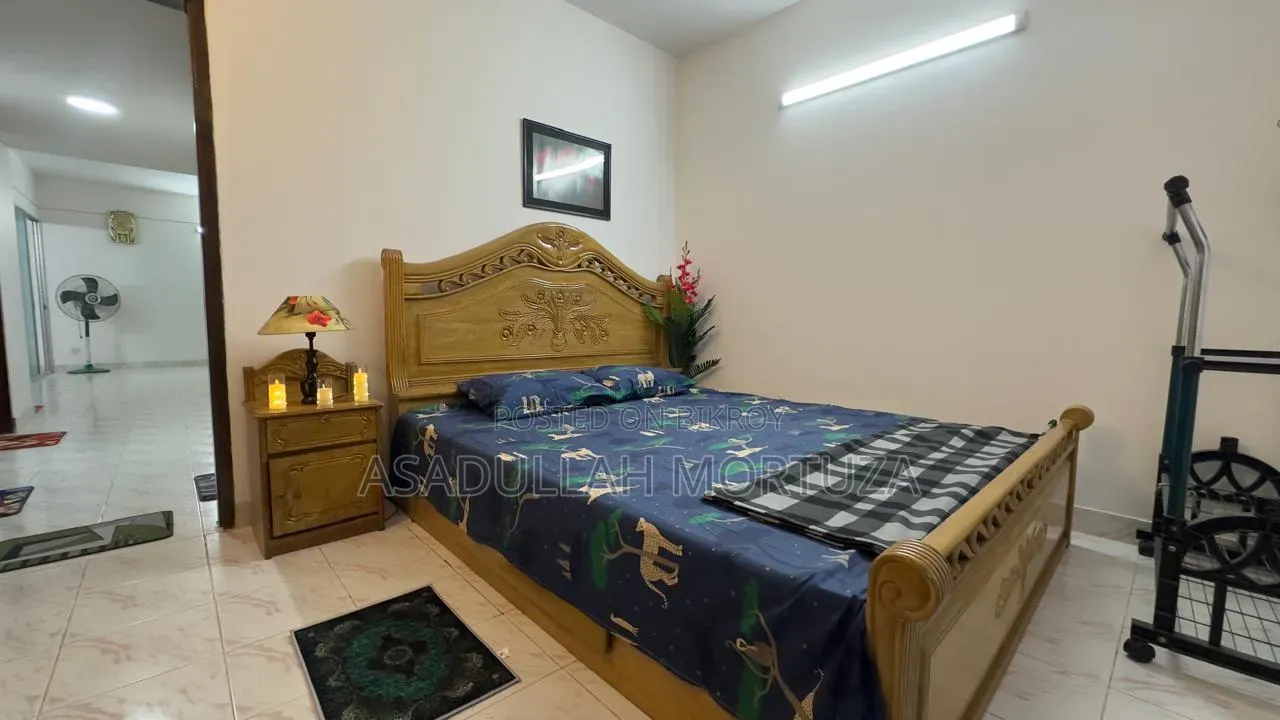 Rent a Furnished 3-Bedroom Apartment in Dhanmondi