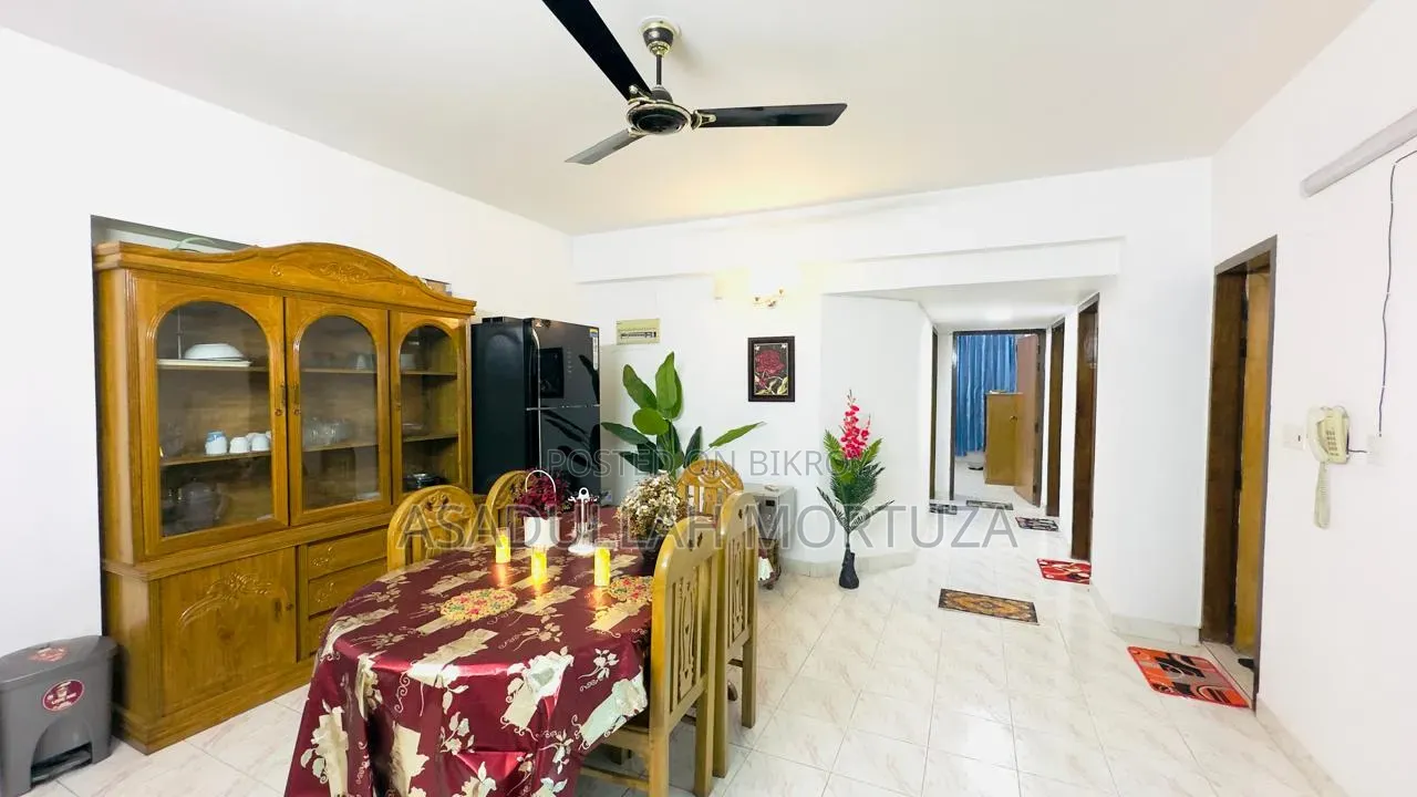 Rent a Furnished 3-Bedroom Apartment in Dhanmondi