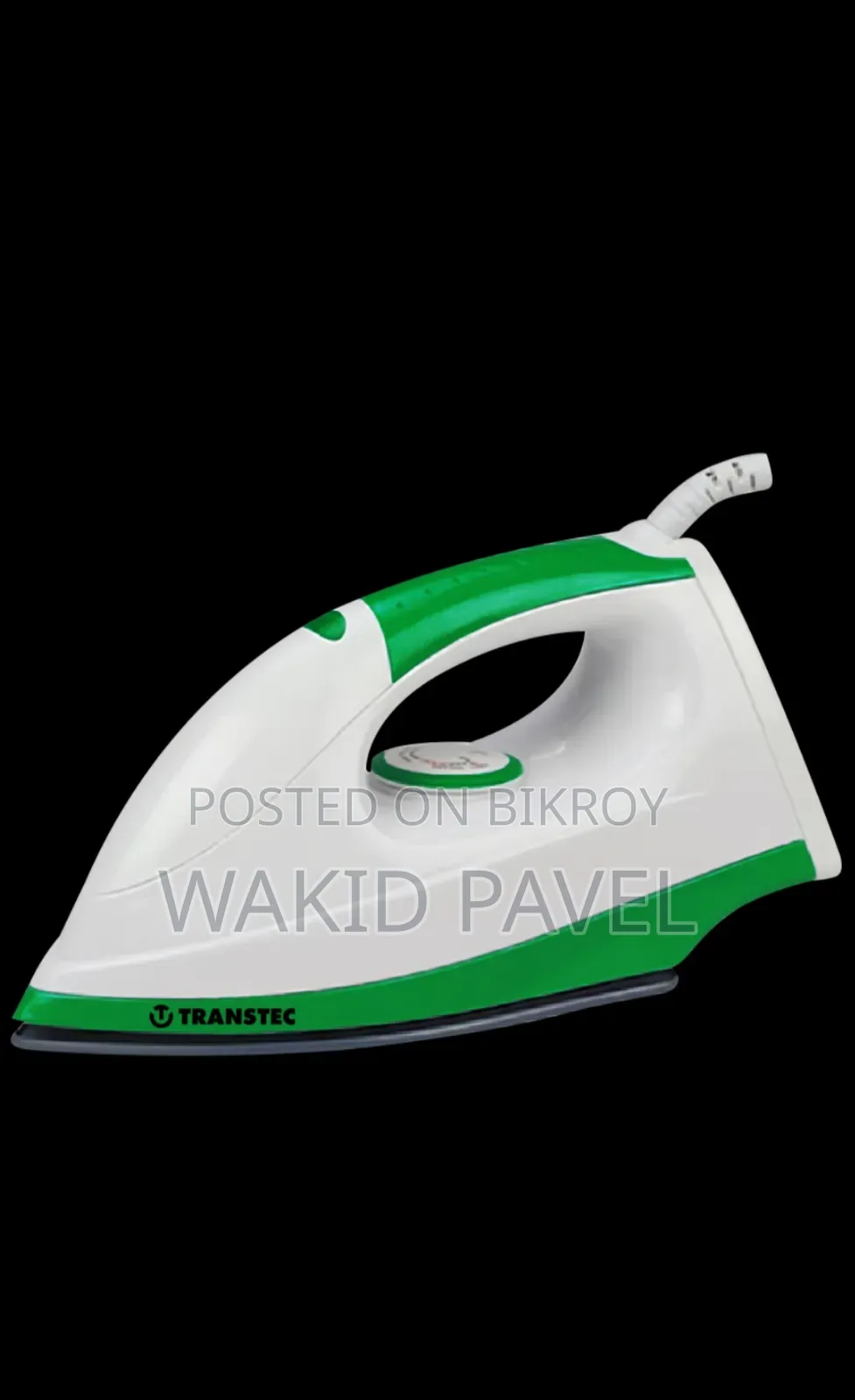 Transtec Electric Iron | Teiv-633 | 1000 W