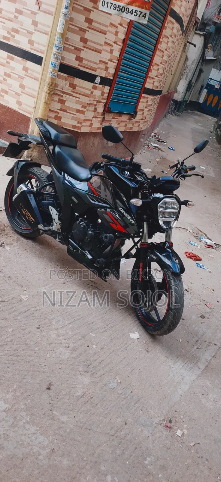 New Suzuki Gixxer Fi ABS 2021 Black