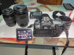 Canon 70d With 18-135mm Lens 18-55mm Lens