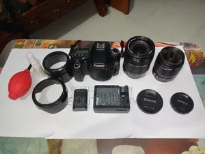 Canon 70d With 18-135mm Lens 18-55mm Lens