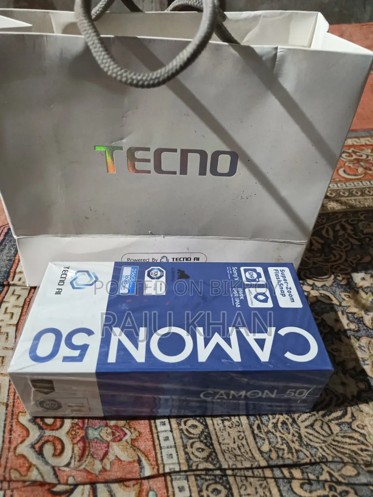 Tecno Camon 50 256 GB White
