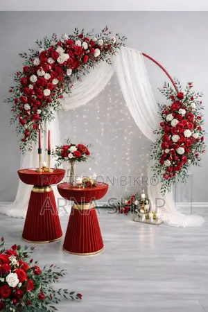 ফুল ও লাইটিং ডেকোরেশন সার্ভিস